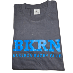 Camiseta Bokeron. Azul / azul