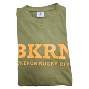 Camiseta Bokeron. Verde / Amarillo